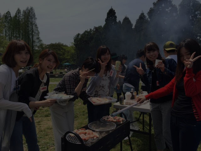 全部の用意ができた時点で楽しいバーベキュータイム