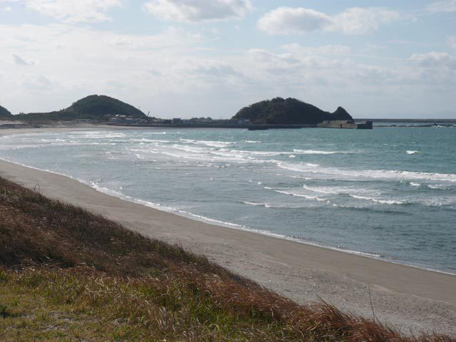 鹿児島県薩摩川内市網津町の唐浜臨海公園