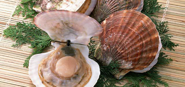 プリップリのホタテバーベキュー